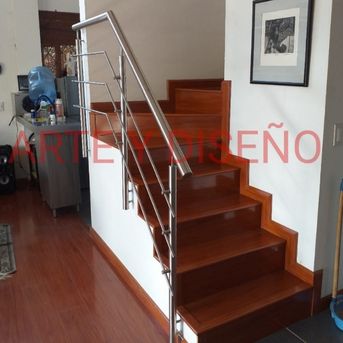 barandas en acero en cota