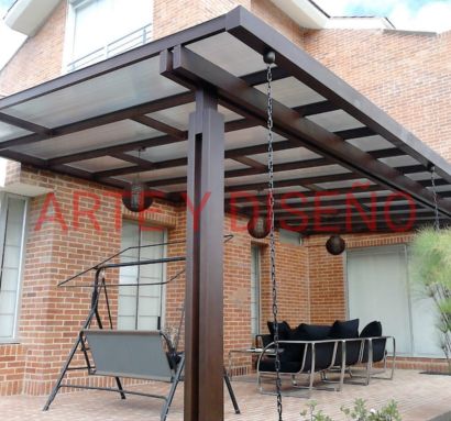 pergolas en hierro bogota