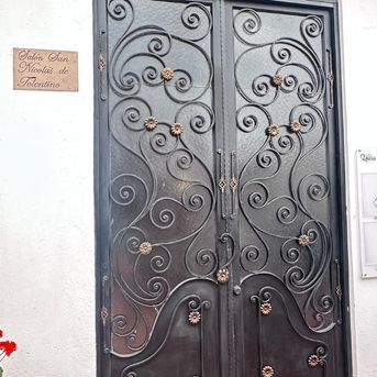 puertas en hierro en cota